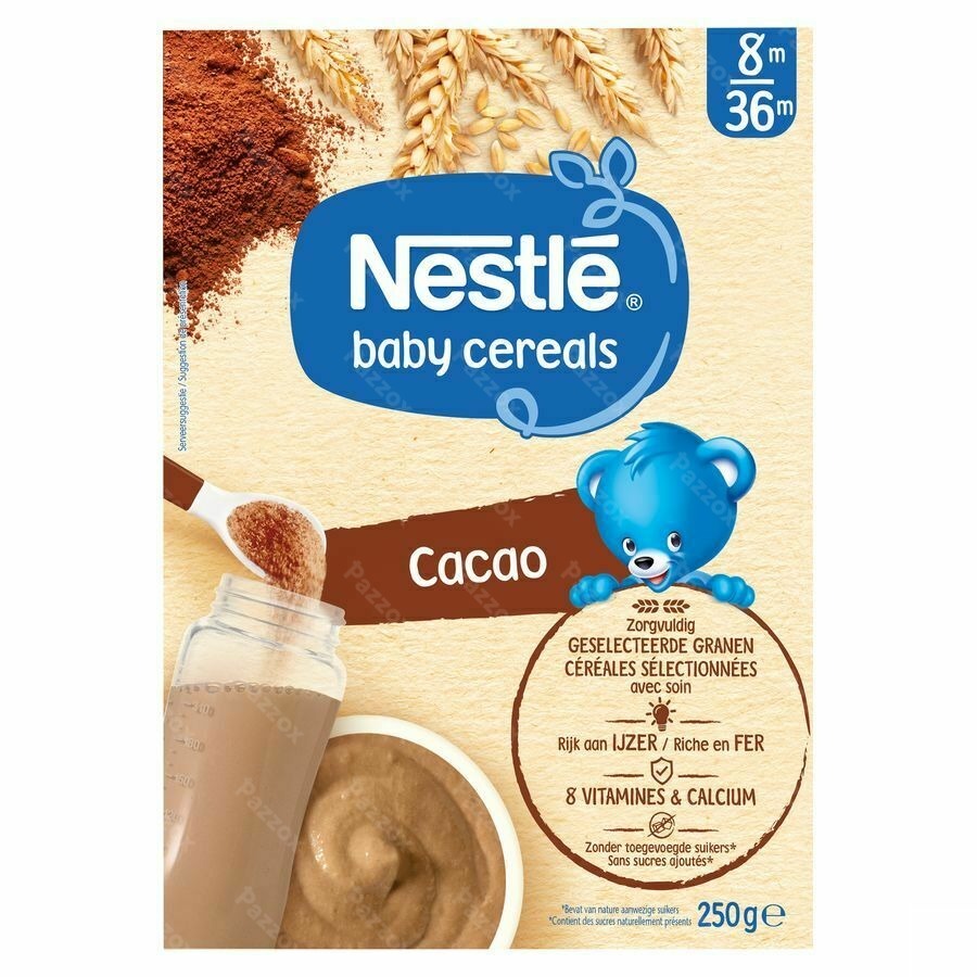 Nestle Baby Cereals Cacao Granen Baby 6+ Maanden 250g