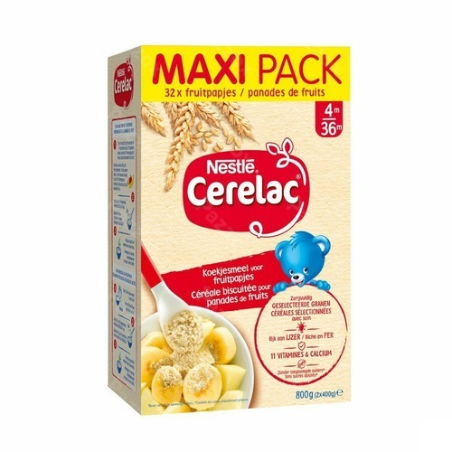 Nestle Cerelac Cereales Biscuitees Pour Panades De Fruits Pazzox