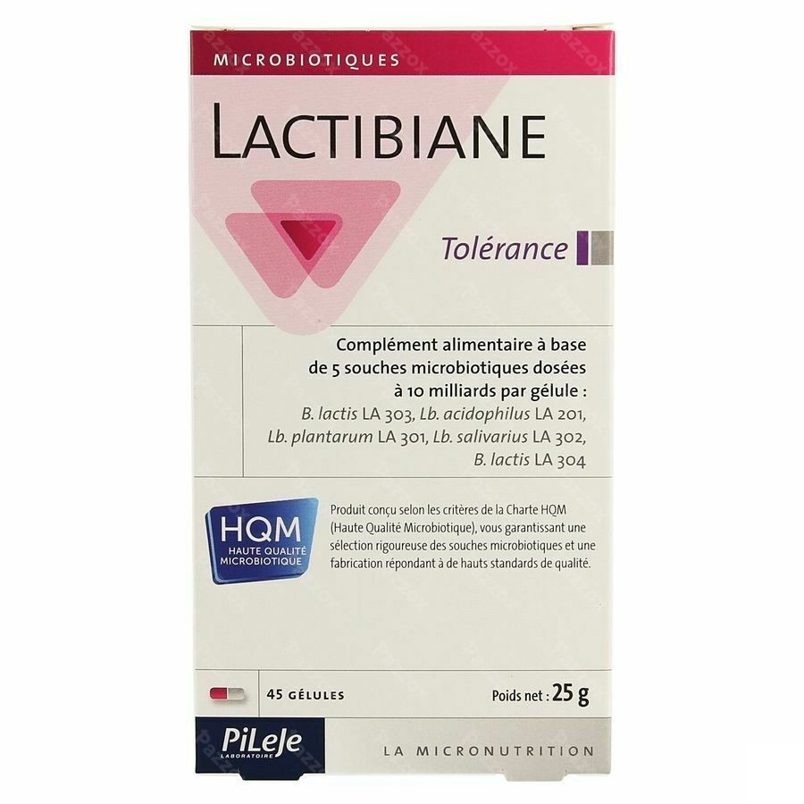 Lactibiane Tolerance 45 Gélules