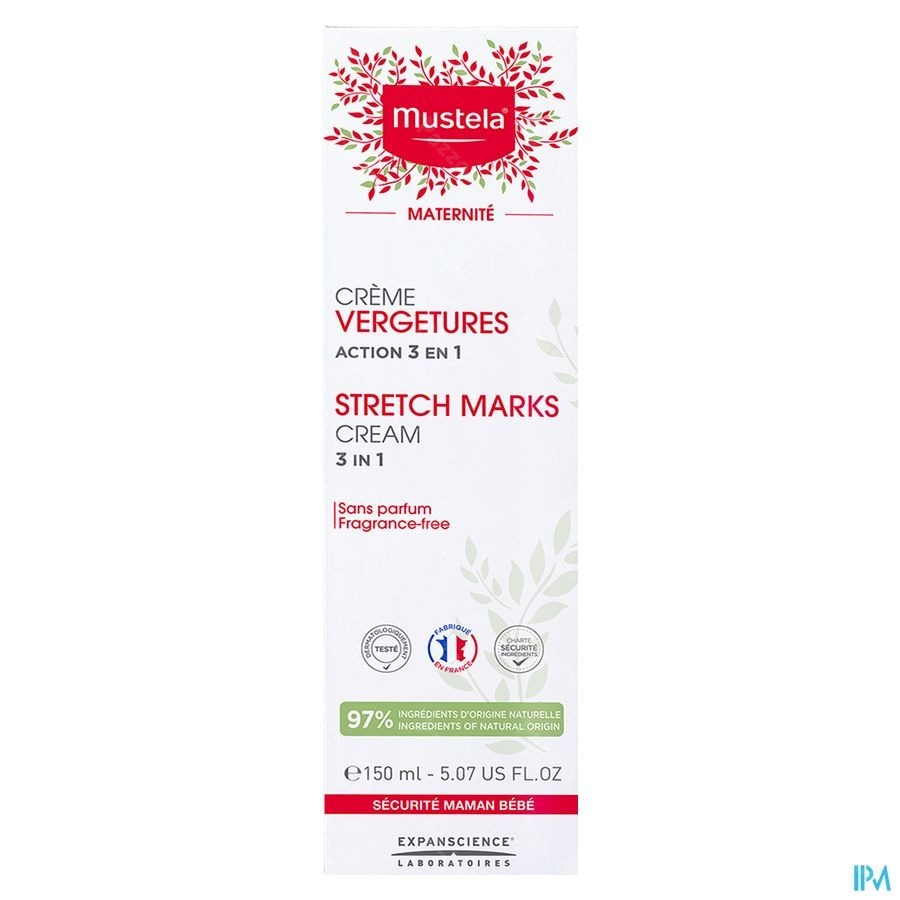 Mustela Mat Creme Vergetures S/parfum 150ml