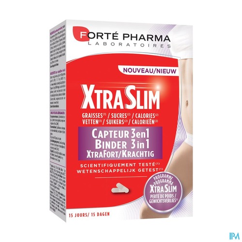 Xtraslim Binder 3in1 Caps 60 kopen Pazzox, online apotheek