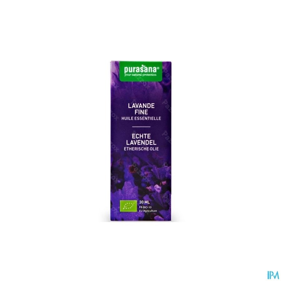 Purasana Essentielle Olie Lavendel Echte 30ml