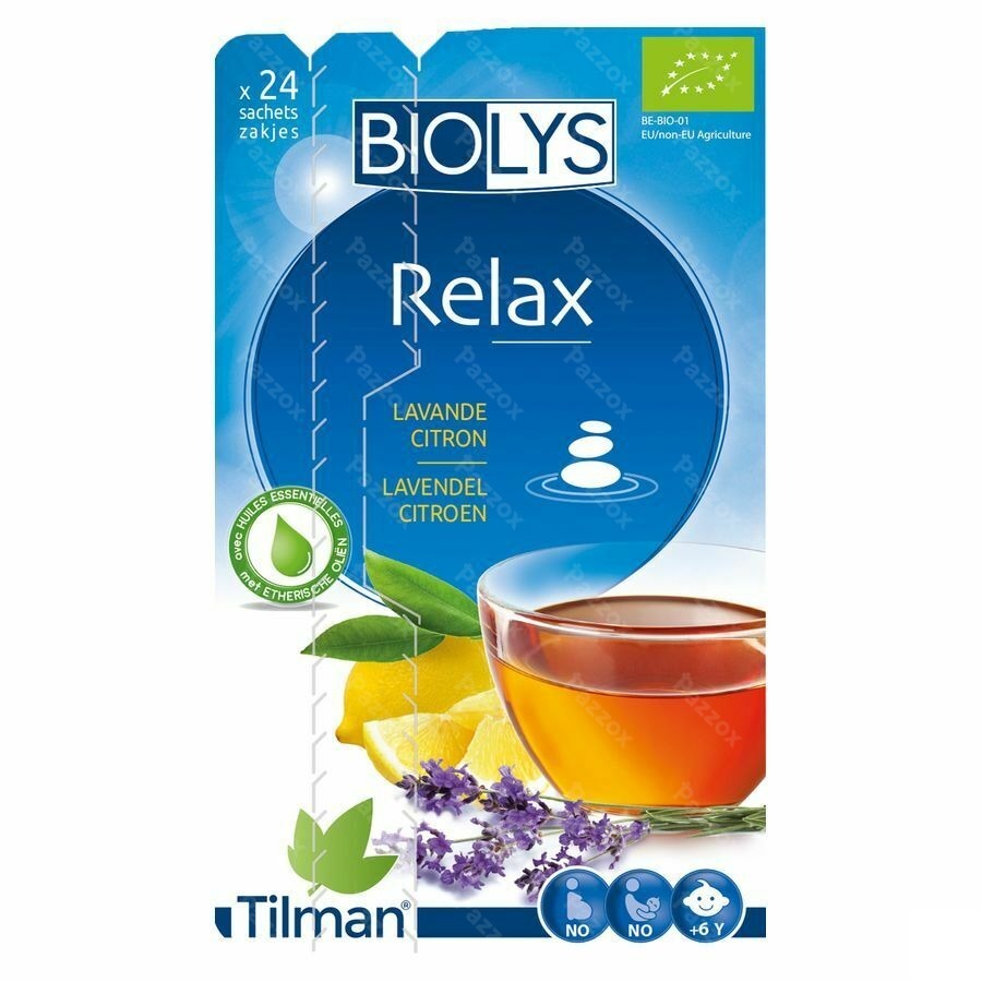 Biolys Lavendel Citroen Zakje 24