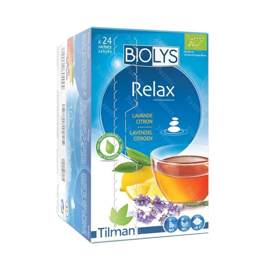 Biolys Lavendel Citroen Zakje 24
