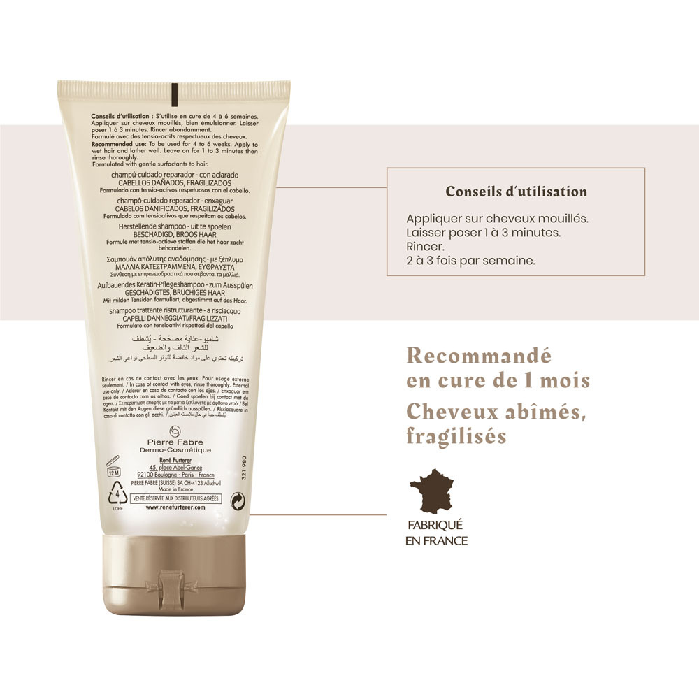 Furterer Absolue Keratine Shampooing Réparateur 50ml