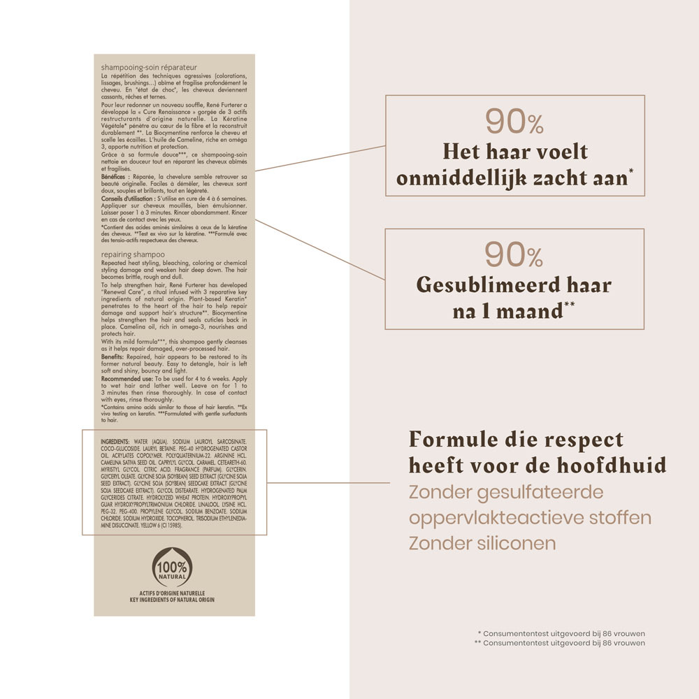 Furterer Absolue Keratine Herstellende Shampoo 50ml