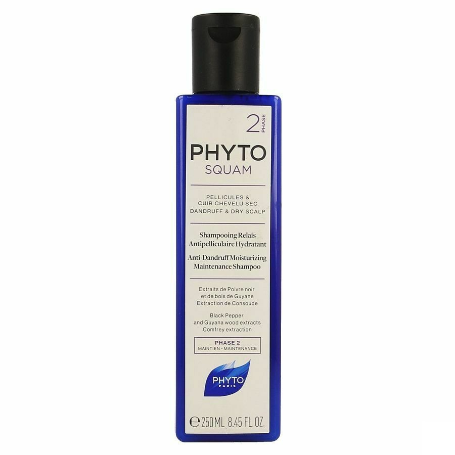 PhytoSquame Anti Roos Shampoo Droge Hoofdhuid 250ml