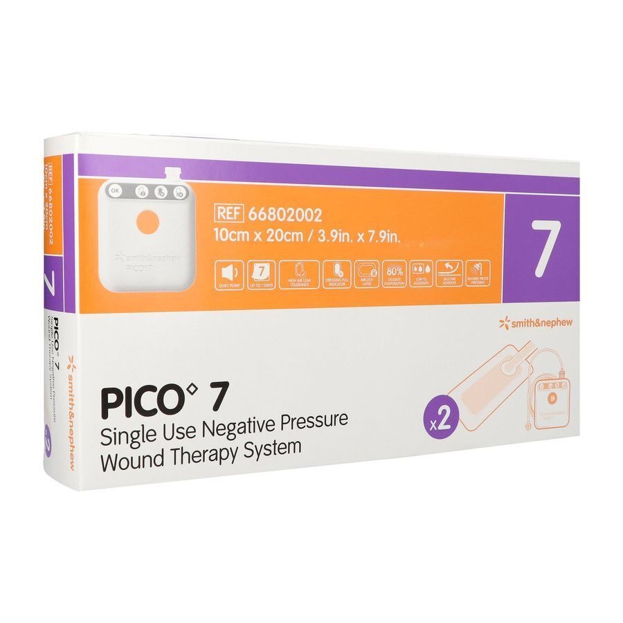 Pico 7 Pansement 10cm X 20cm 2 66802002