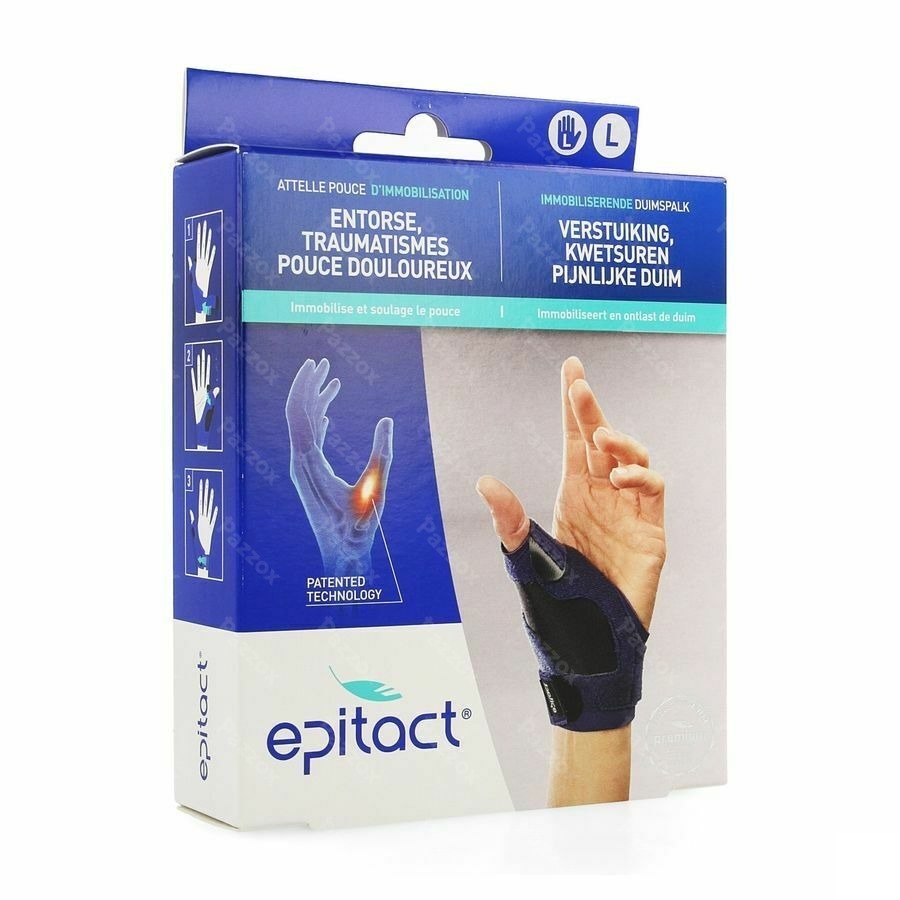 Epitact Attelle Pouce Immobilisation Gauche l