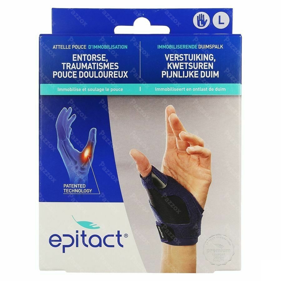Epitact Attelle Pouce Immobilisation Gauche l