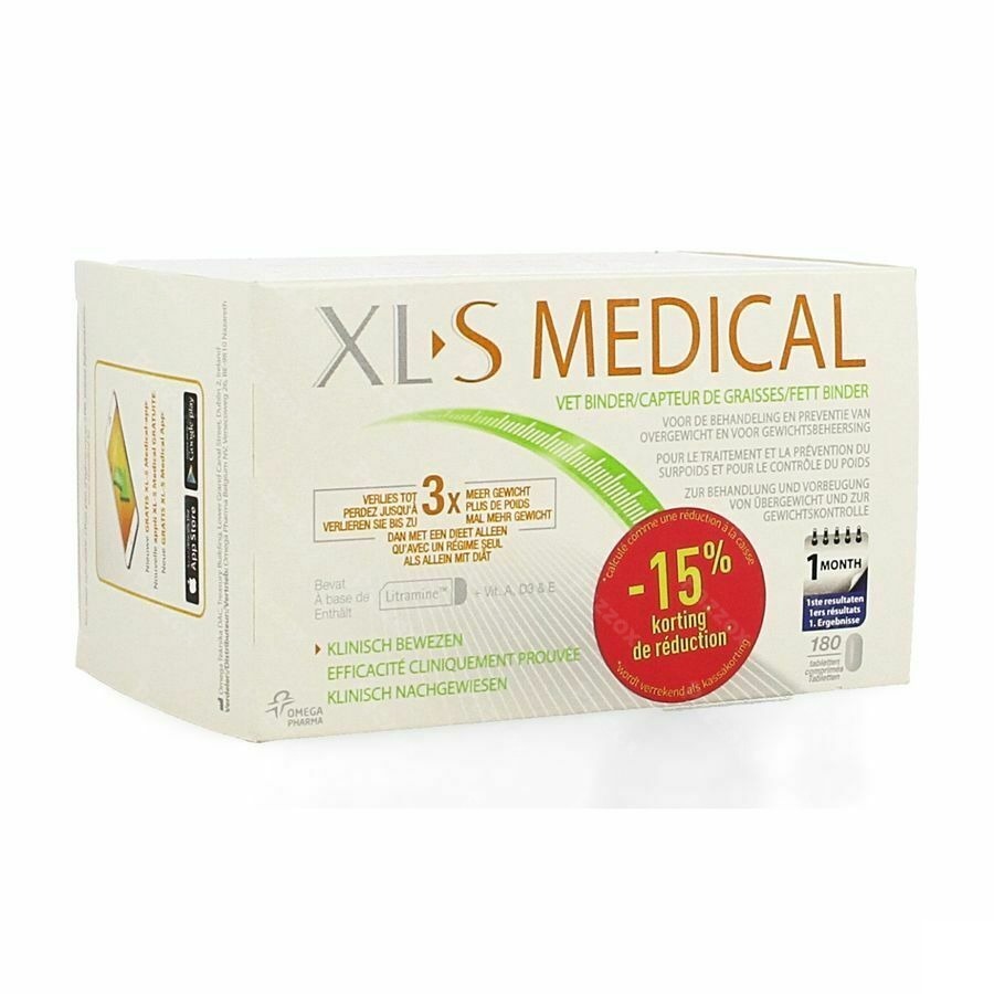 Xls Med. Capt.de Graisses Comp 180 Promo -15%
