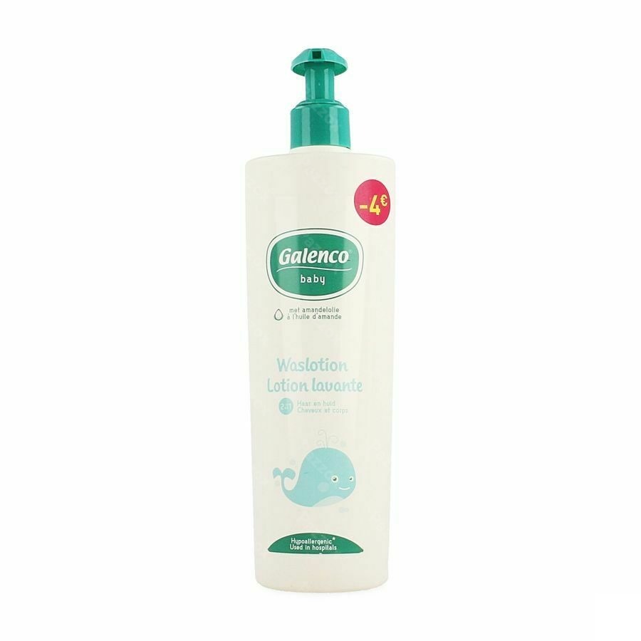 Galenco Baby Hypoallergene Waslotion Met Amandelolie 2in1 400ml Promo -4€