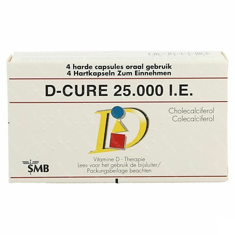 D-Cure 25000ie 4 Capsules