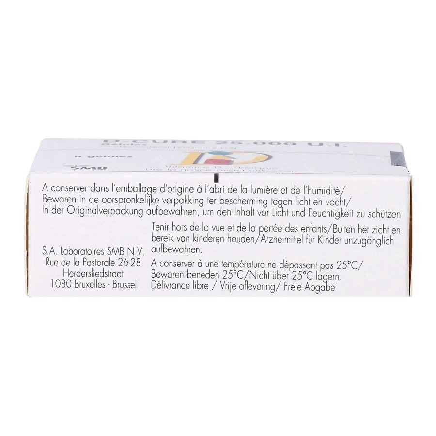 D-Cure 25000ie Gelules 4