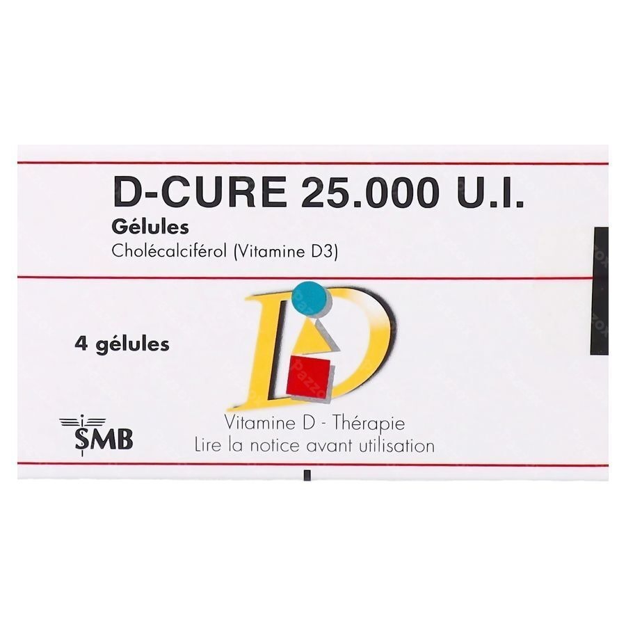 D-Cure 25000ie Gelules 4