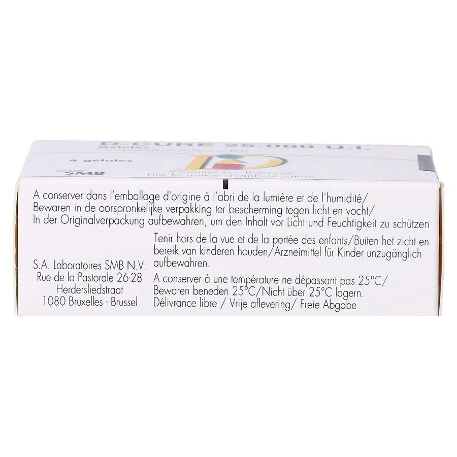 D-Cure 25000ie Gelules 4
