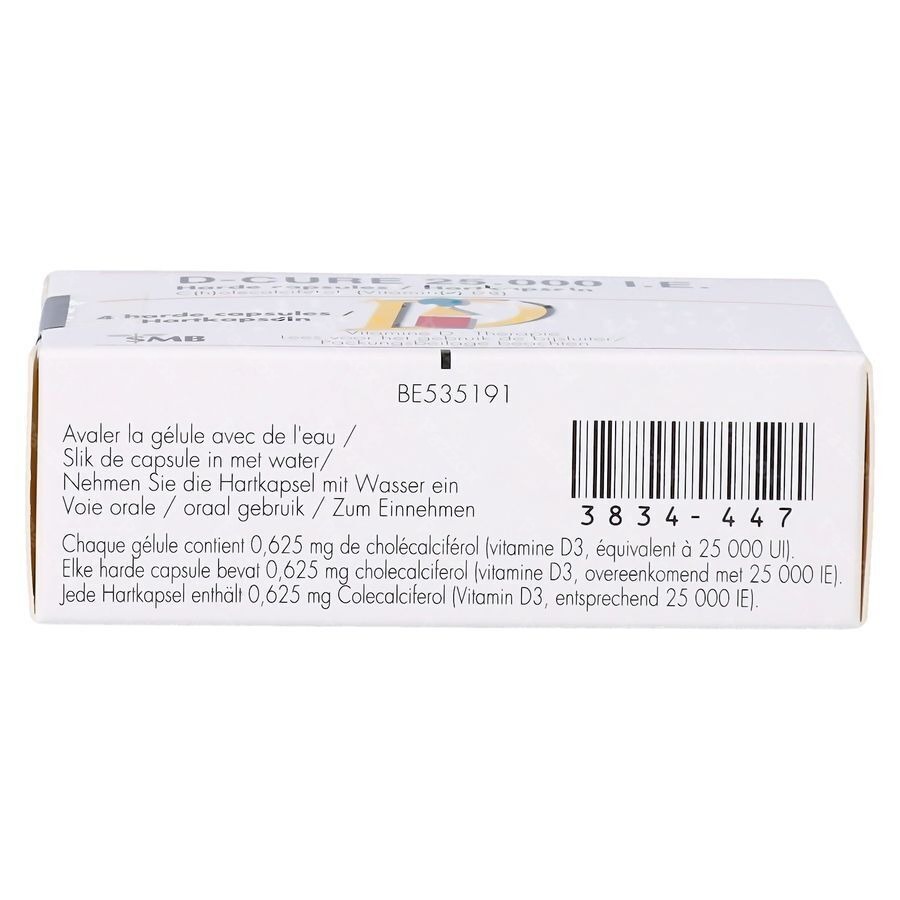 D-Cure 25000ie Gelules 4