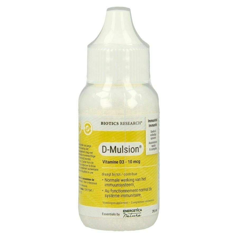 Biotics Research D-Mulsion Druppels 29.6ml