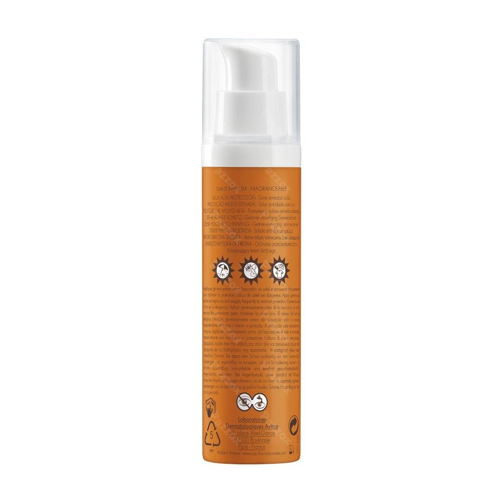 Avène Getinte Zonnecrème SPF50+ 50ml