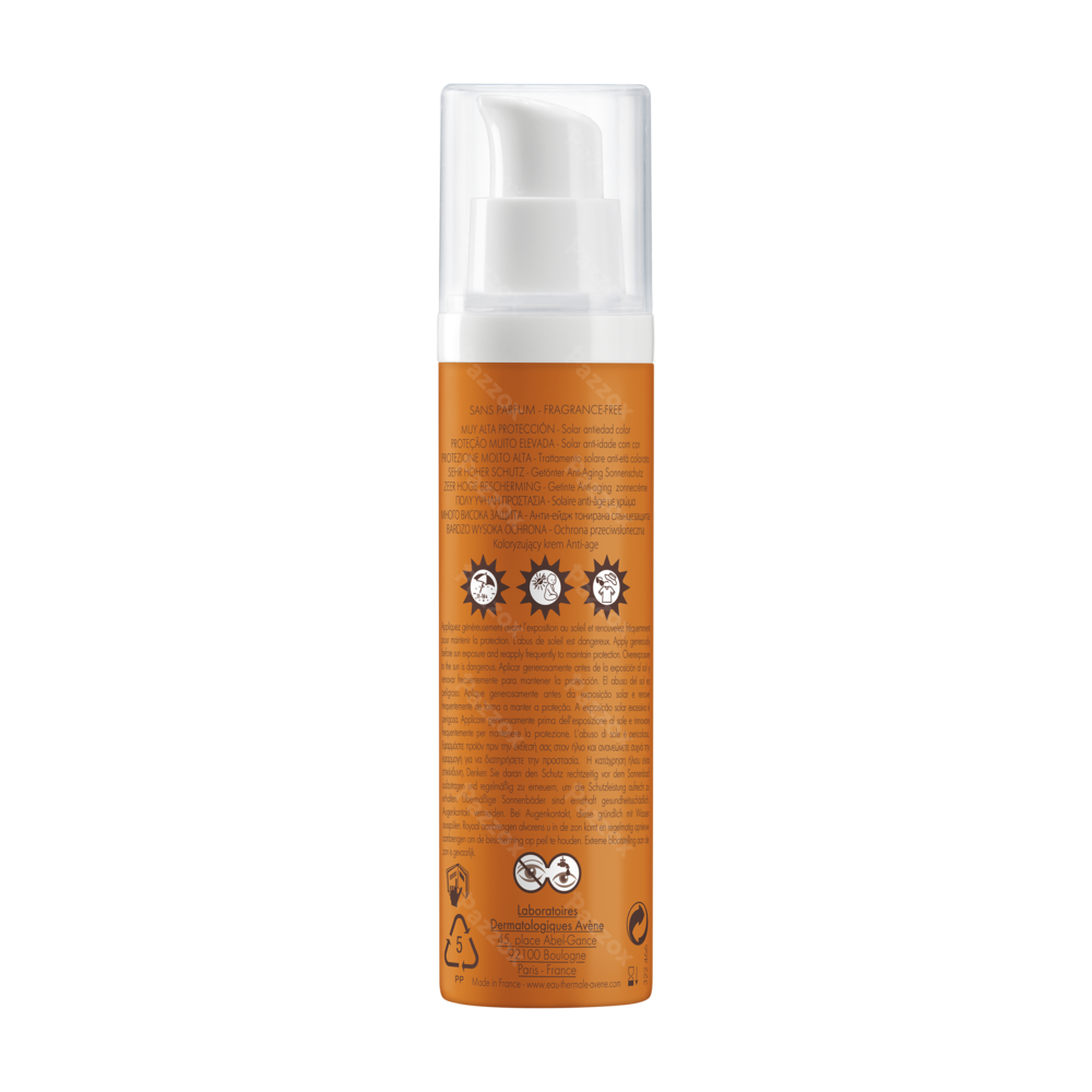 Avène Getinte Zonnecrème SPF50+ 50ml