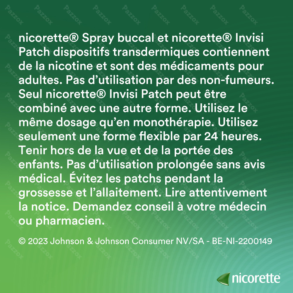 Nicorette Mint 1mg Spray Buccal S/sucre 2x150