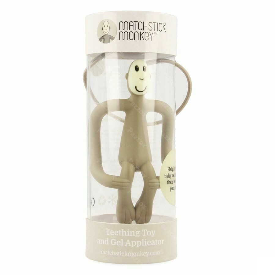 Matchstick Monkey Bijtring Grijs