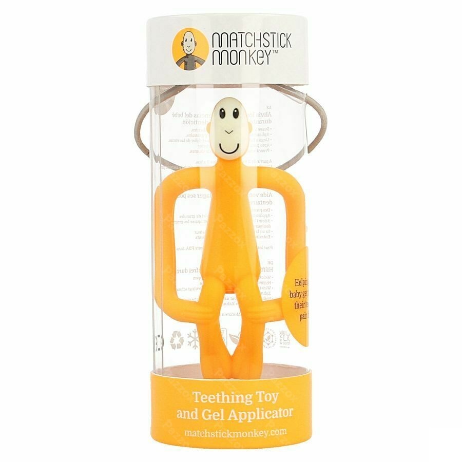 Matchstick Monkey Anneau Orange