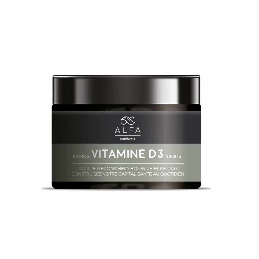 Alfa Vitamine D3 2000 IU 120 Softgels