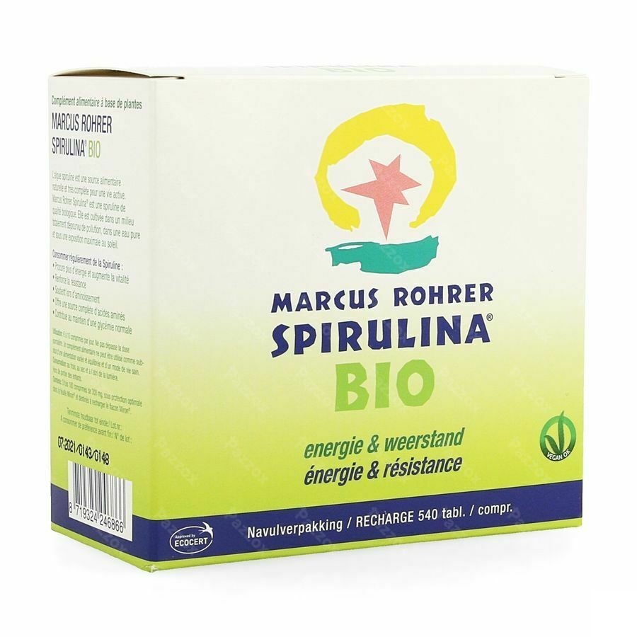 Marcus Rohrer Spiruline Comp 3x180 Bio