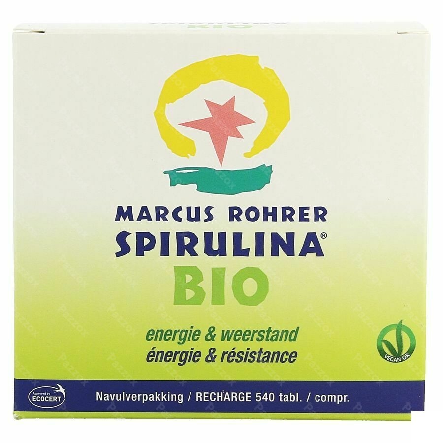 Marcus Rohrer Spiruline Comp 3x180 Bio