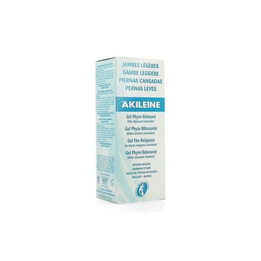 Akileïne Jambes Legeres Gel Phyto Relaxant 150ml