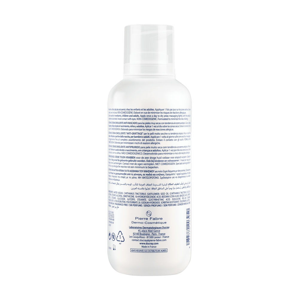 Ducray Dexyane Creme Emollient A/grattage 400ml