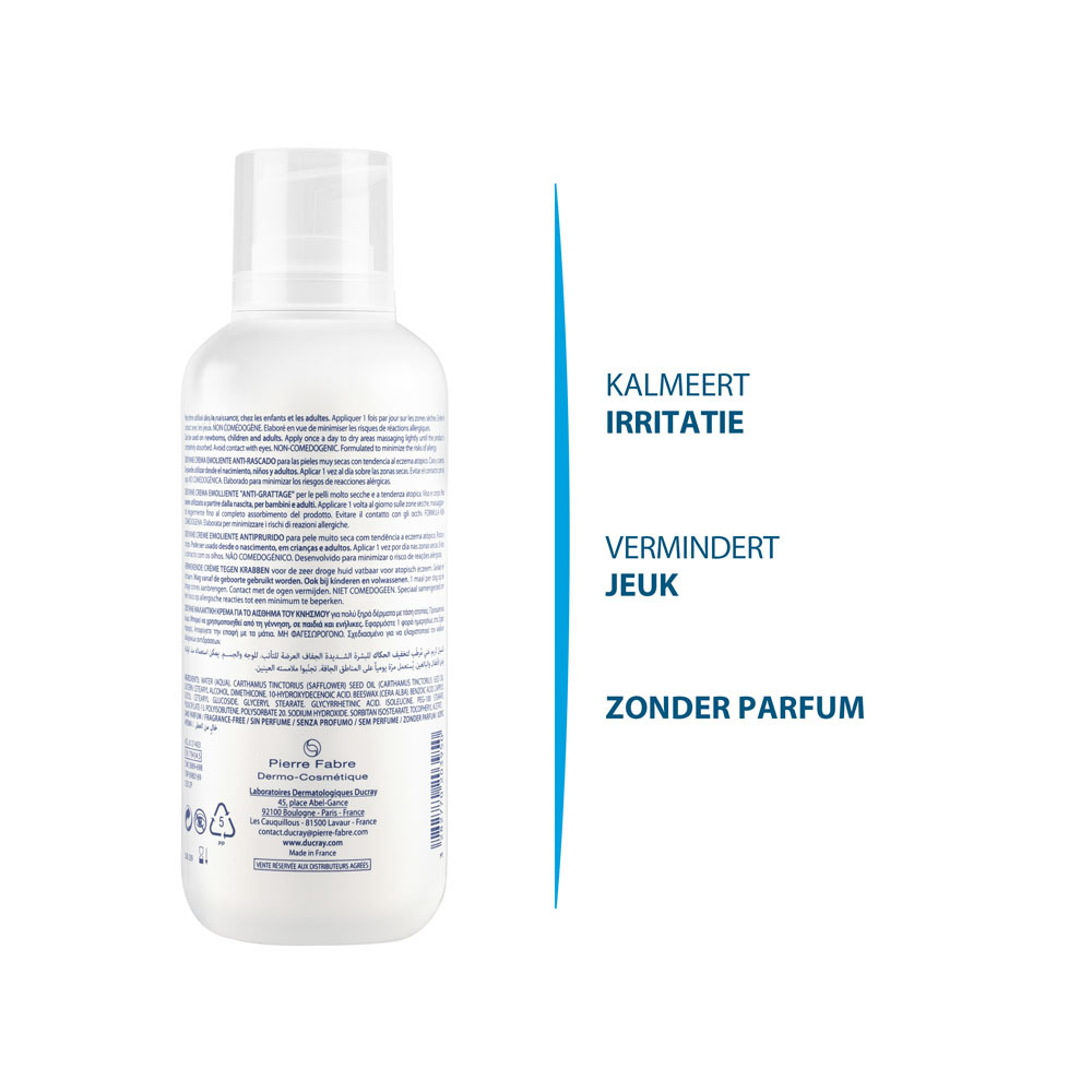 Ducray Dexyane Verzachtende Crème Anti Jeuk 400ml