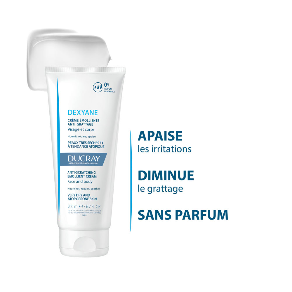 Ducray Dexyane Creme Emollient A/grattage 200ml Nf