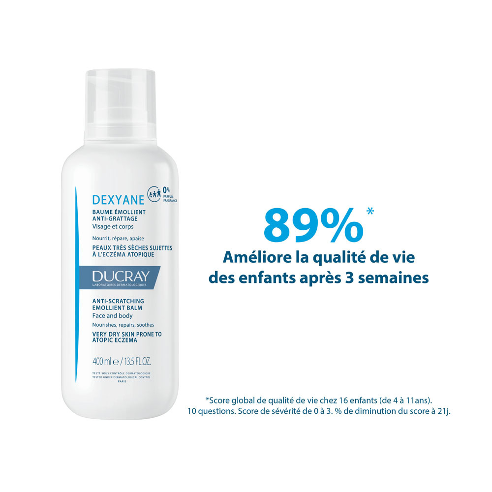 Ducray Dexyane Baume Emollient A/grattage 400ml