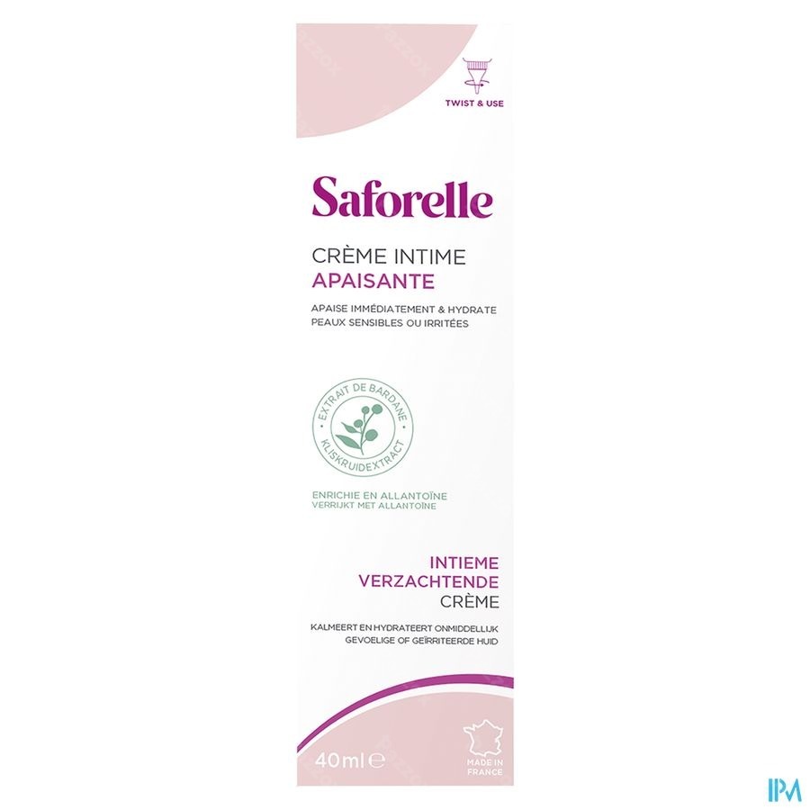 Saforelle Creme Apaisante 40ml