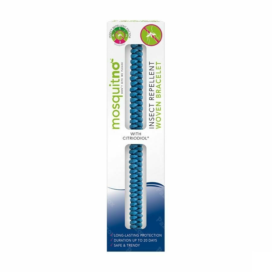 Mosquitno Bracelet Repulsif Woven Citriodiol