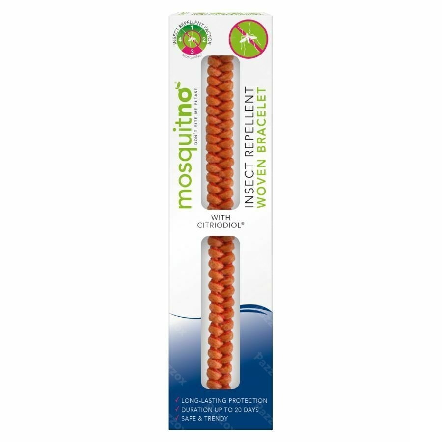 Mosquitno Bracelet Repulsif Woven Citriodiol