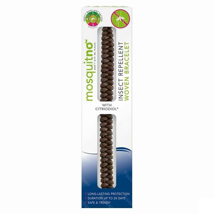 Mosquitno Bracelet Repulsif Woven Citriodiol