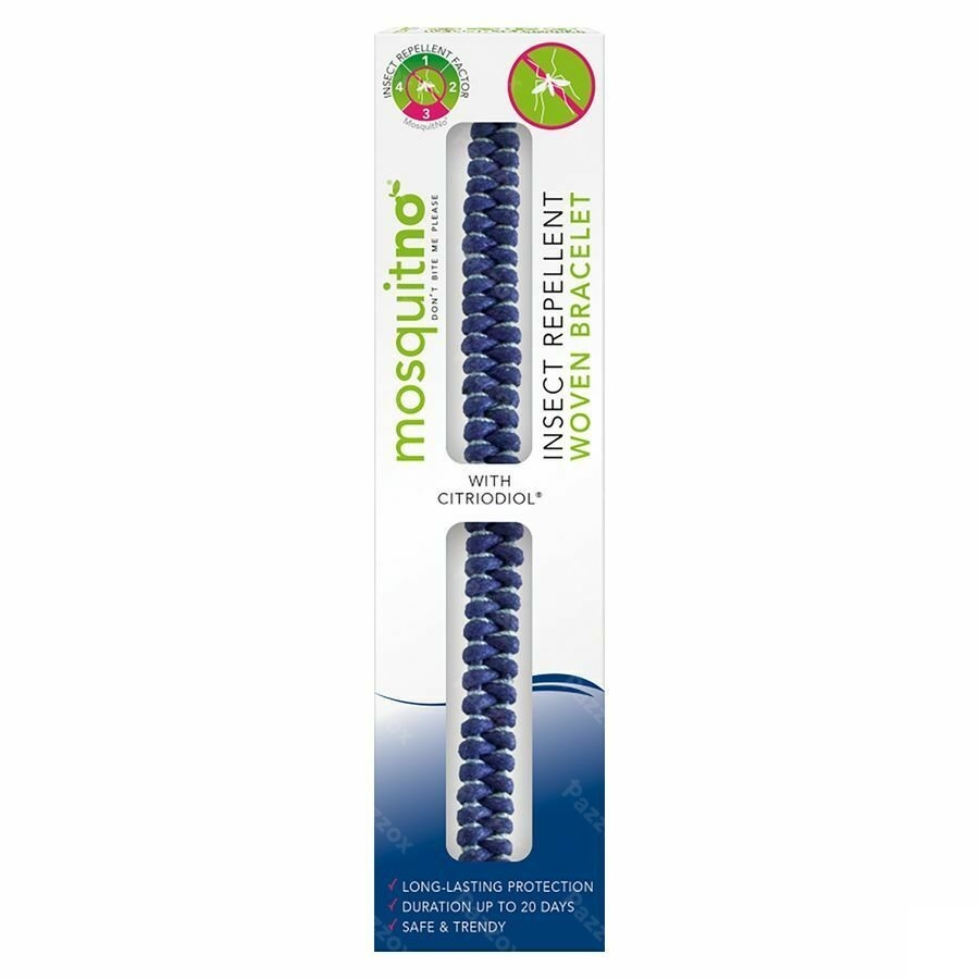 Mosquitno Bracelet Repulsif Woven Citriodiol