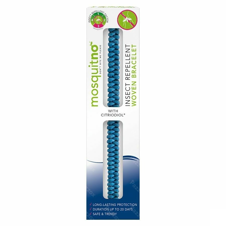 Mosquitno Bracelet Repulsif Woven Citriodiol