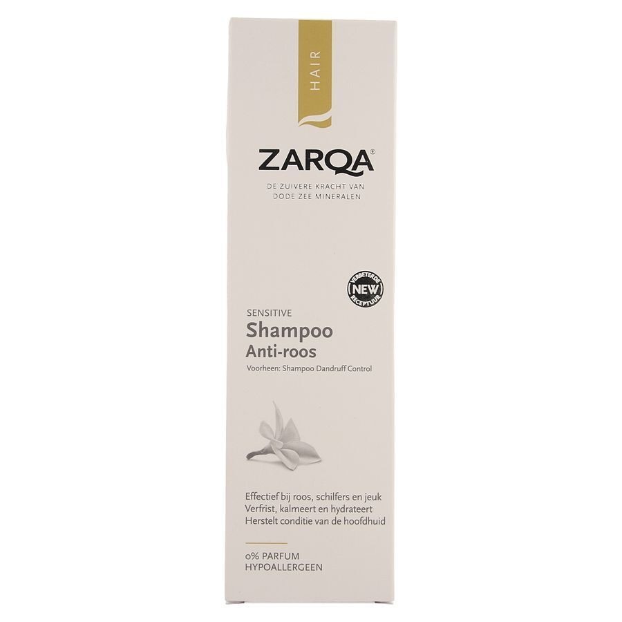 Zarqa Minerale Shampoo Anti Roos Zonder Parfum 200ml