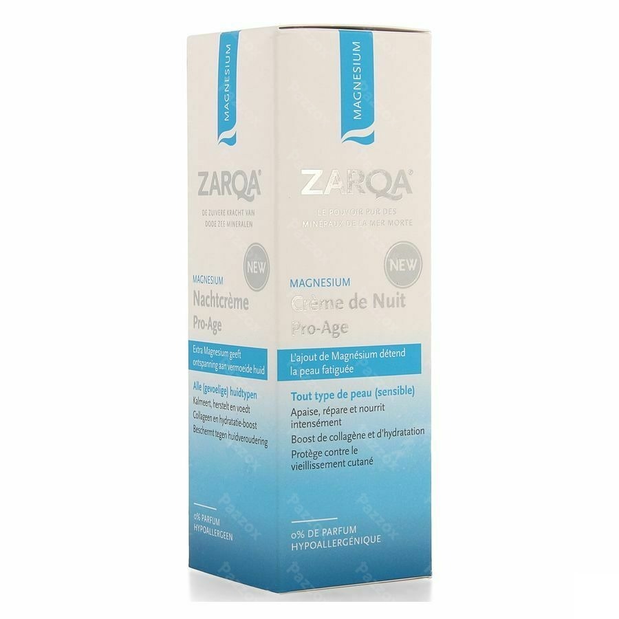 Zarqa Magnesium Creme Nuit 50ml
