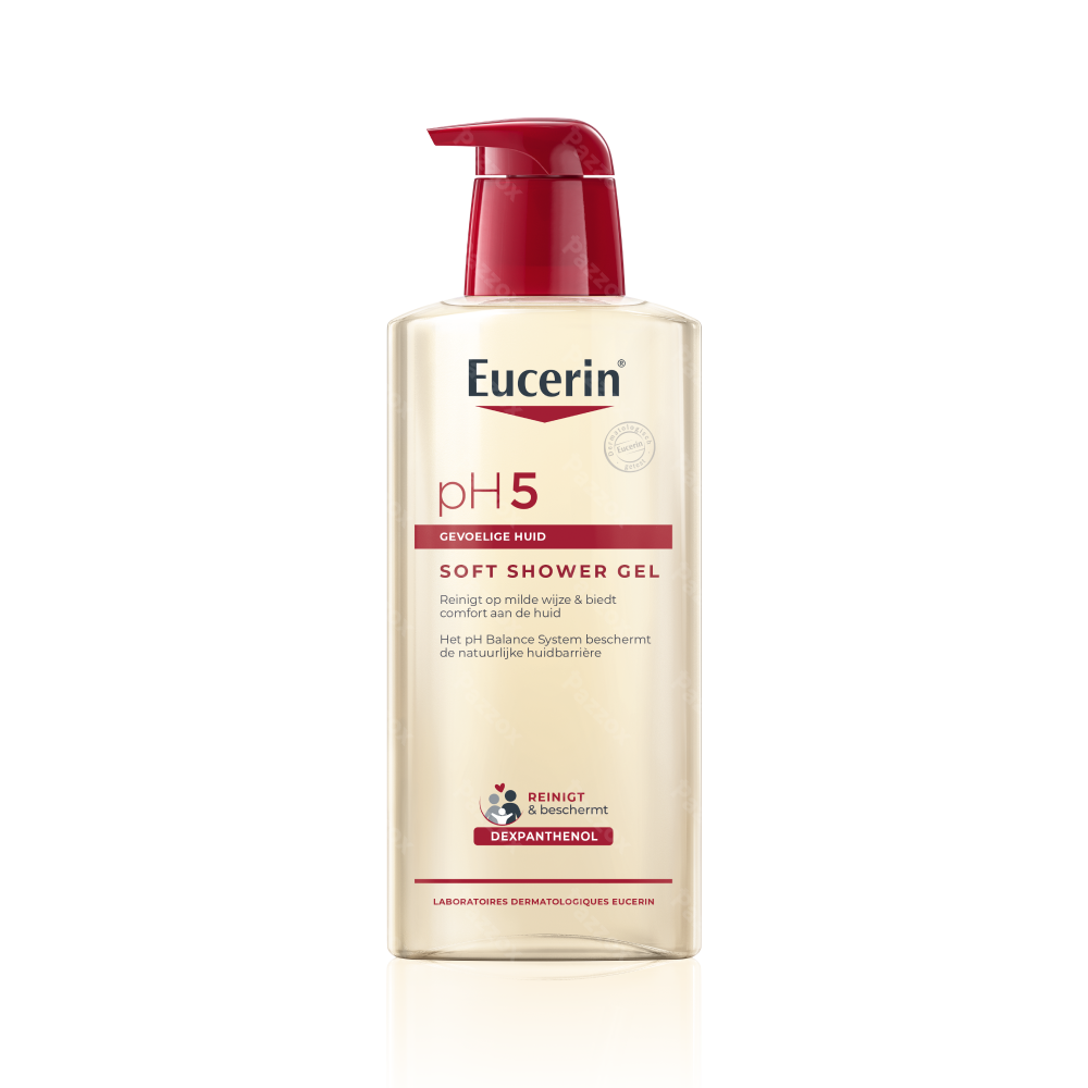 Eucerin pH5 Soft Showergel Droge en Gevoelige Huid Pompfles 400ml