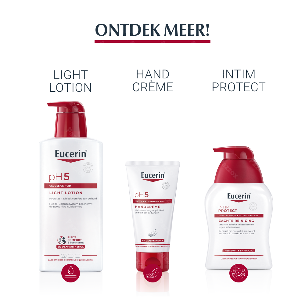 Eucerin pH5 Soft Showergel Droge en Gevoelige Huid Pompfles 400ml