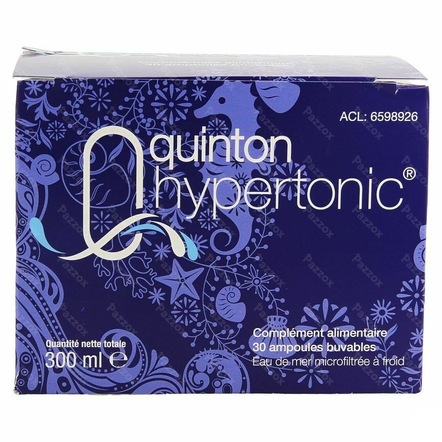 Be-Life Quinton Hypertonic 30 Ampulles