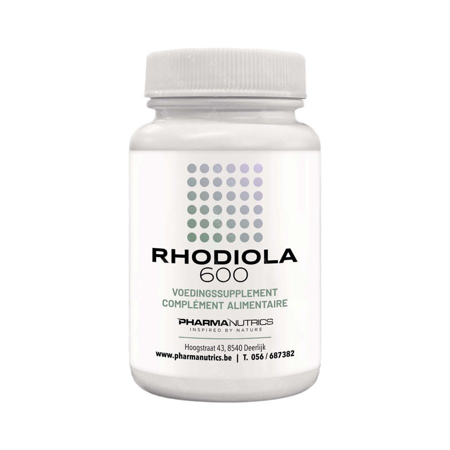 Rhodiola 600mg V-caps 60 Pharmanutrics