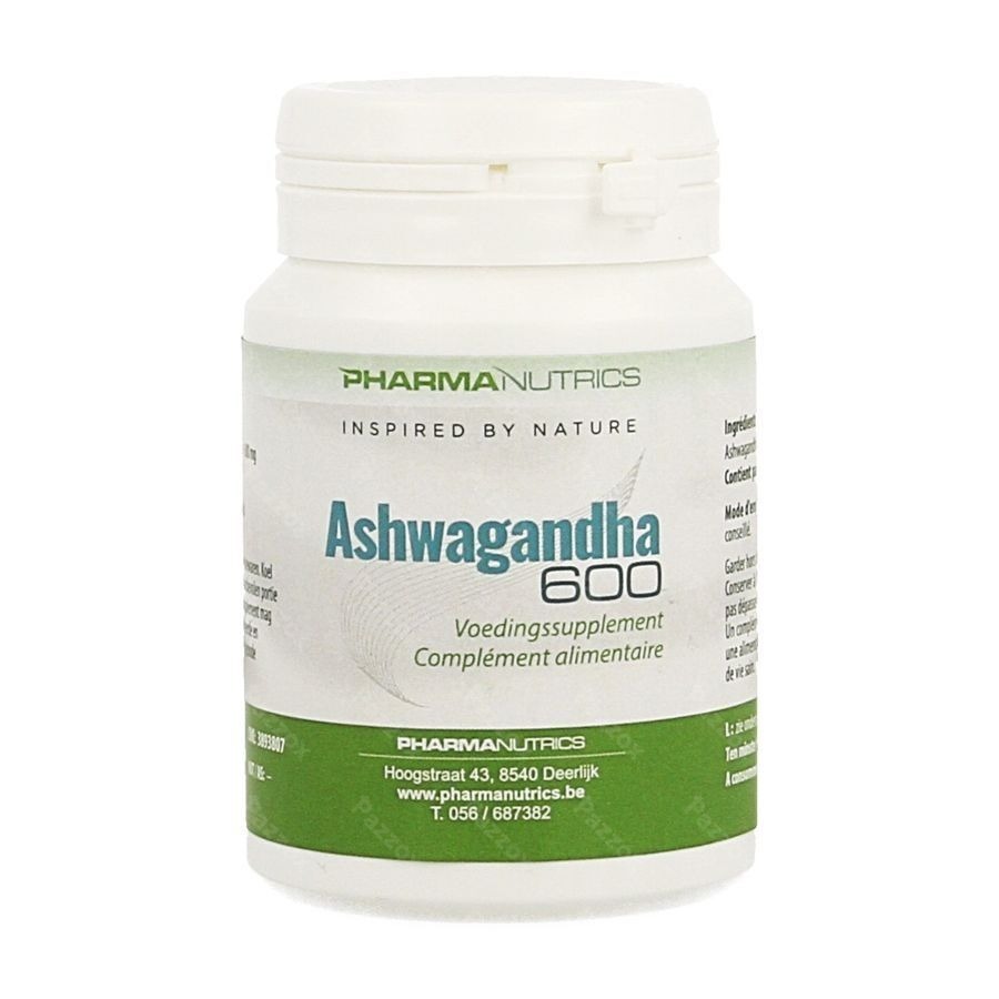 Ashwagandha 600mg V-caps 60 Pharmanutrics