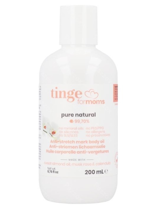 Tinge Huile Anti-vergetures Maman 200ml