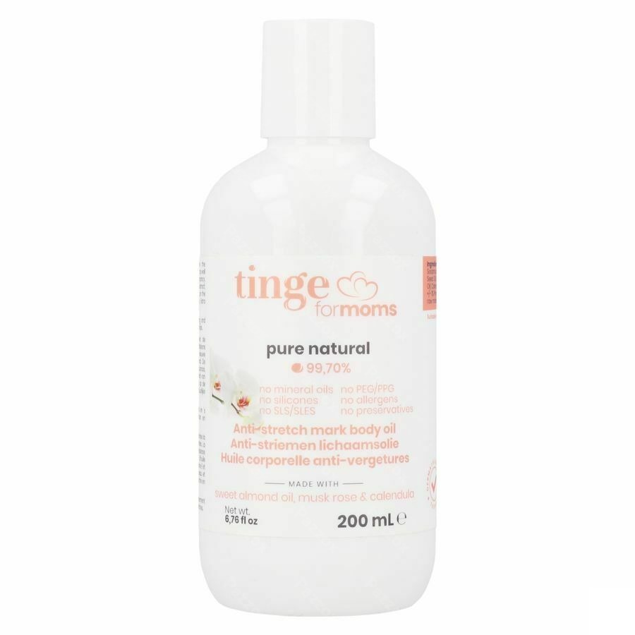Tinge Huile Anti-vergetures Maman 200ml